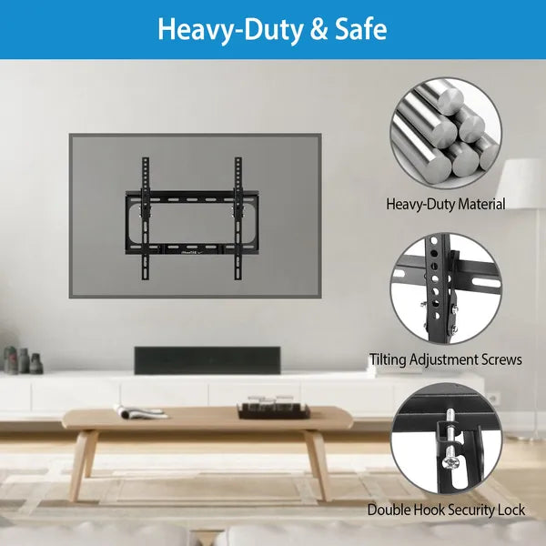 Transform Your Viewing Experience with the TV Wall Mount Tilt Dual Arm TV Mount