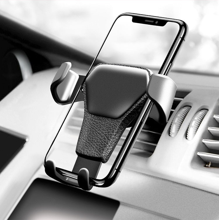 Universal Car Air Vent Phone Holder Stand with Gravity Support