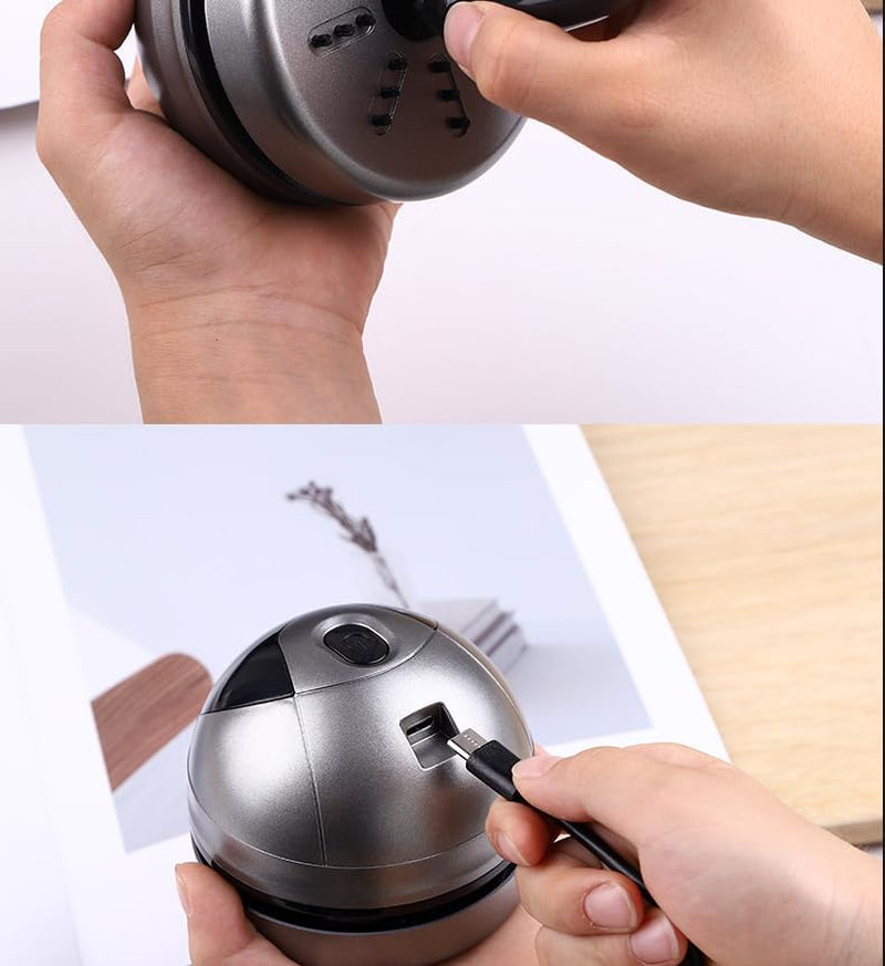 Mini Desktop Vacuum Cleaner, Cordless Desk Vacuum, Rechargeable
