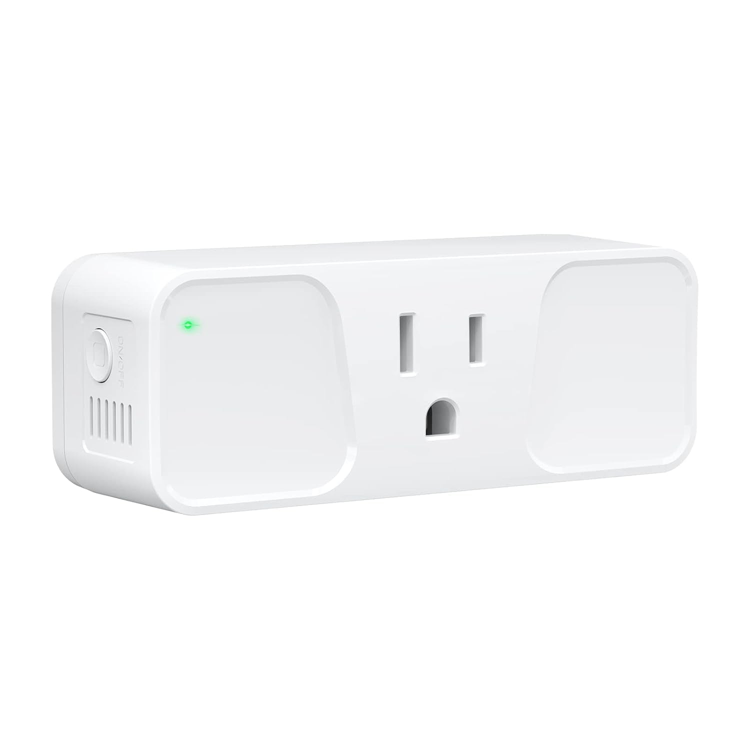 Smart Plug 1 Pack  2.4Ghz Wifi Smart Plug Smart Home Wi-Fi Outlet Compatible with Alexa Google Assistant