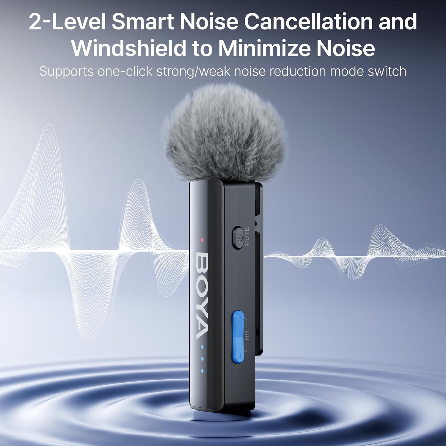 LINK 2 Wireless Lavalier Microphone for Iphone/Camera/Android/Pc