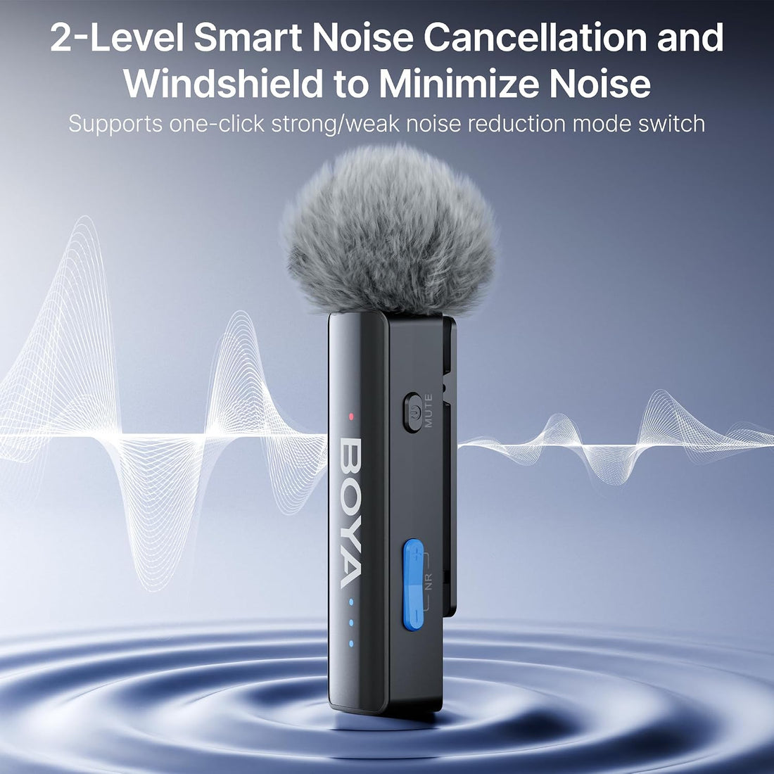 LINK 2 Wireless Lavalier Microphone for Iphone/Camera/Android/Pc