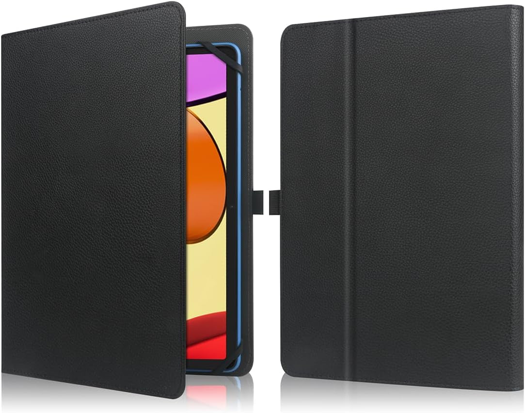 9",9.7",10.1",10.5",10.9",11" Tablet Universal Case with Keyboard, Case with Removable Wireless Bluetooth Keyboard & Pen Holder for Ipad, Galaxy and Other 9-11 Inch Tablet