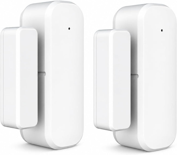 Wifi Door Sensor 2 Pack, Smart Contact Sensor with App Alerts, No Hub