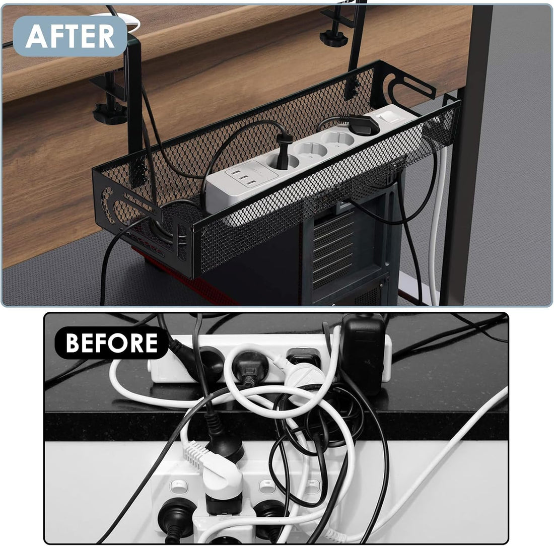 Cable Management under Desk, under Desk Cable Management Tray