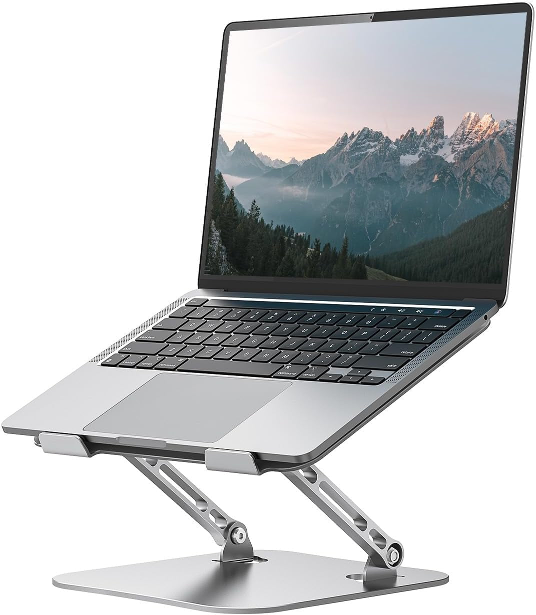 Adjustable Aluminum Laptop Stand for Desk, Laptop Riser for 11-16"