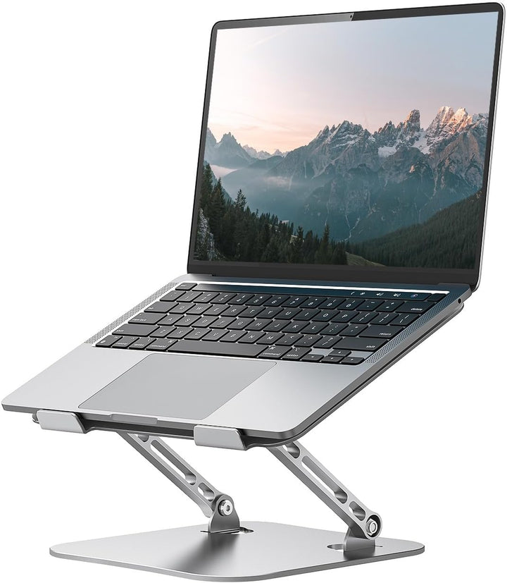 Adjustable Aluminum Laptop Stand for Desk, Laptop Riser for 11-16"