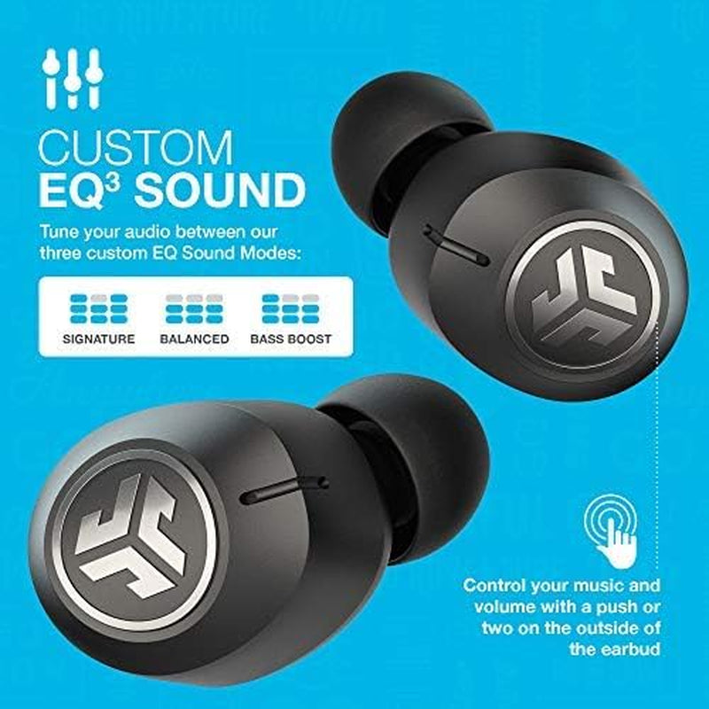 , Jbuds Air ANC, True Wireless Earbuds, Active Noise Cancelling Bluetooth Earbuds, Black