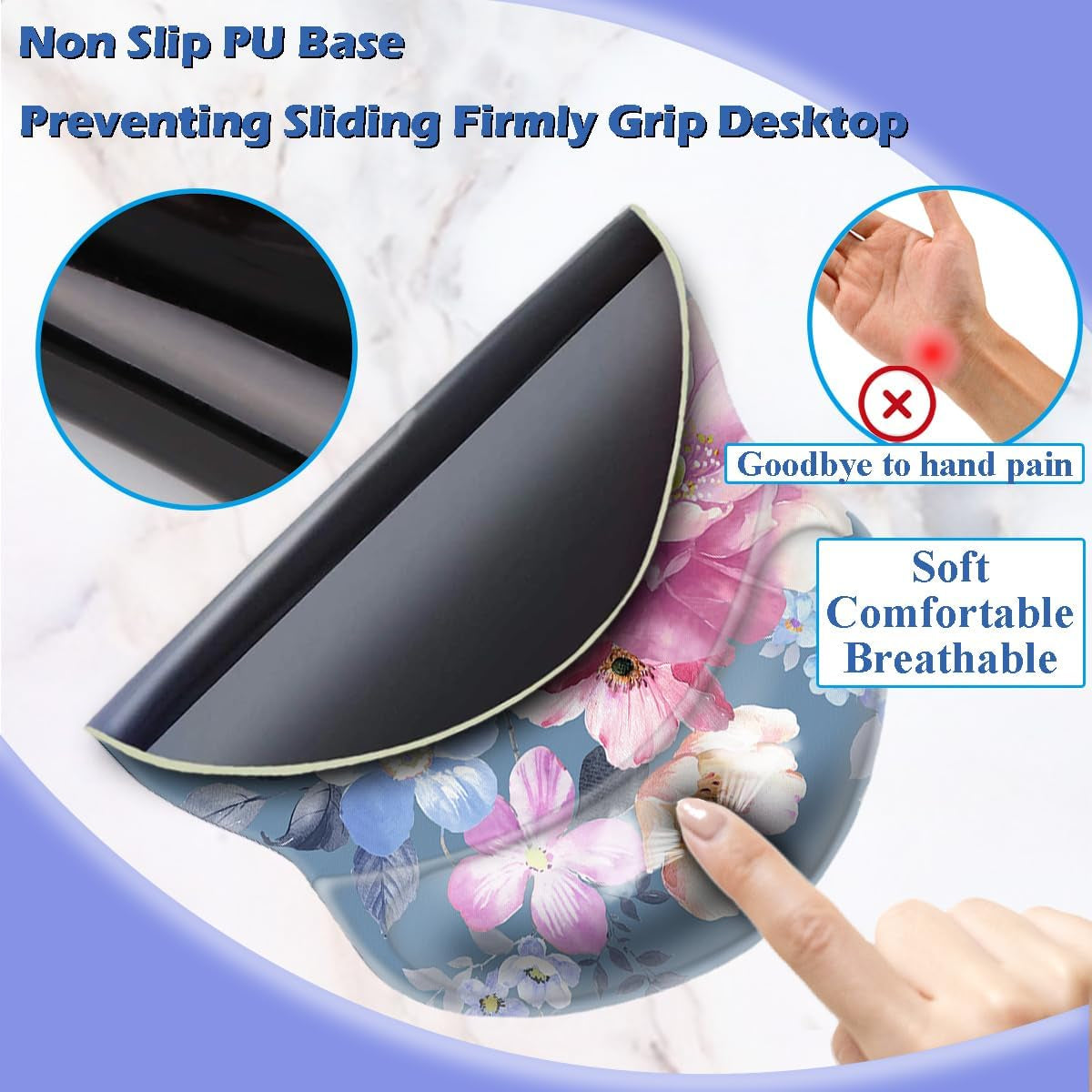 Ergonomic Wrist Rest Mouse Pad