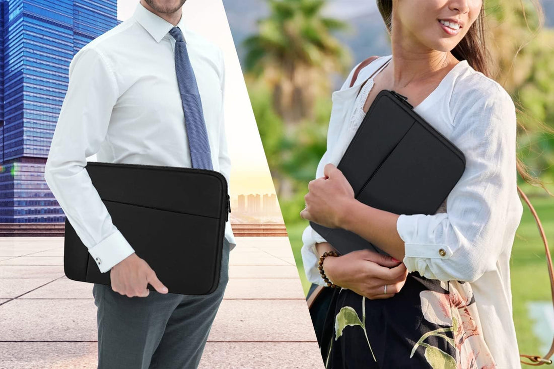 Laptop Sleeve Case 14 Inch, Protective Soft Padded Computer Carrying Bag